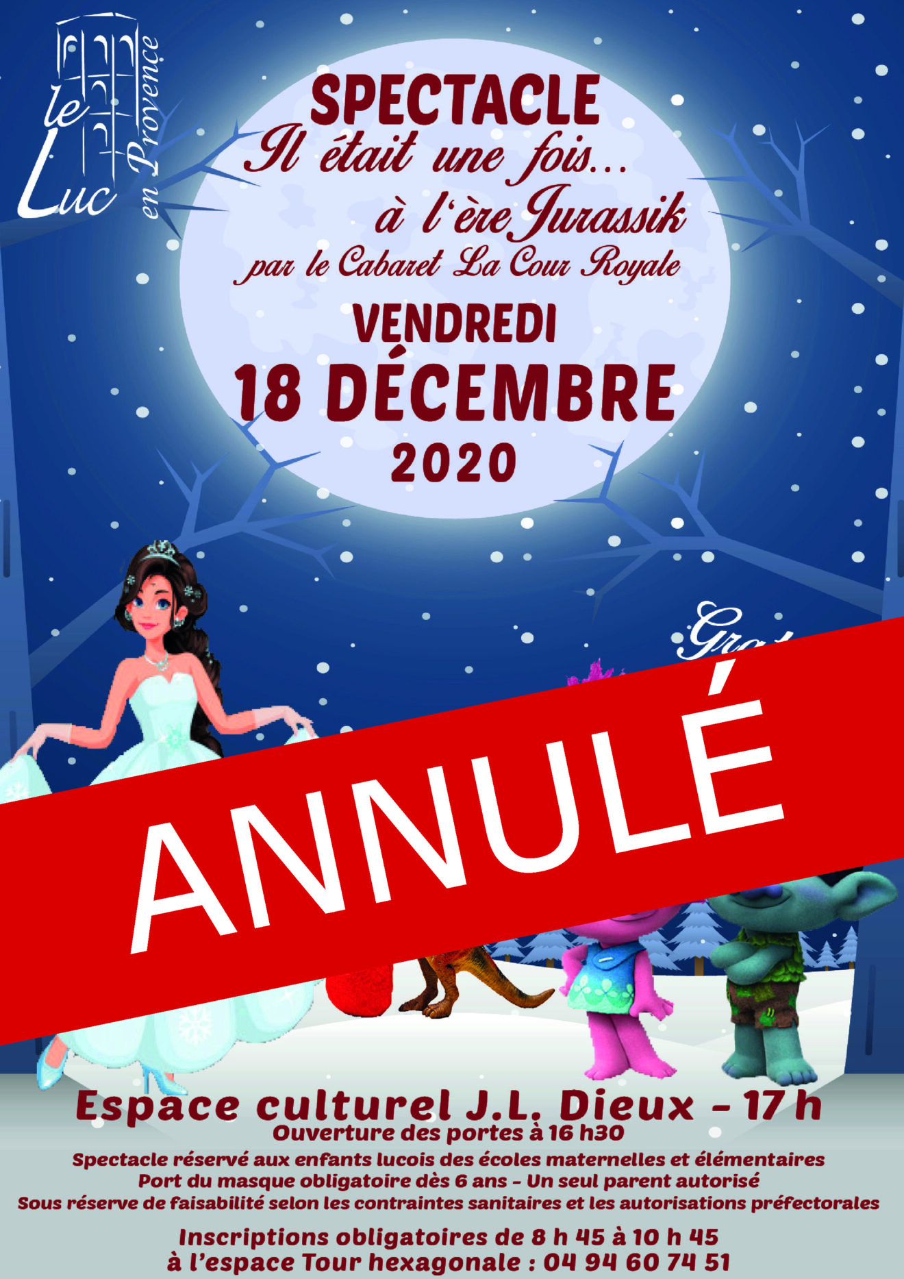 Vendredi 18 décembre « Spectacle de Noël » Site officiel de la ville