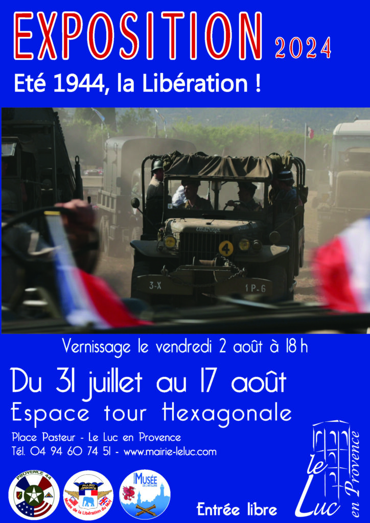 Du 31 juillet au 17 août – Exposition « Eté 1944, la Libération ! »