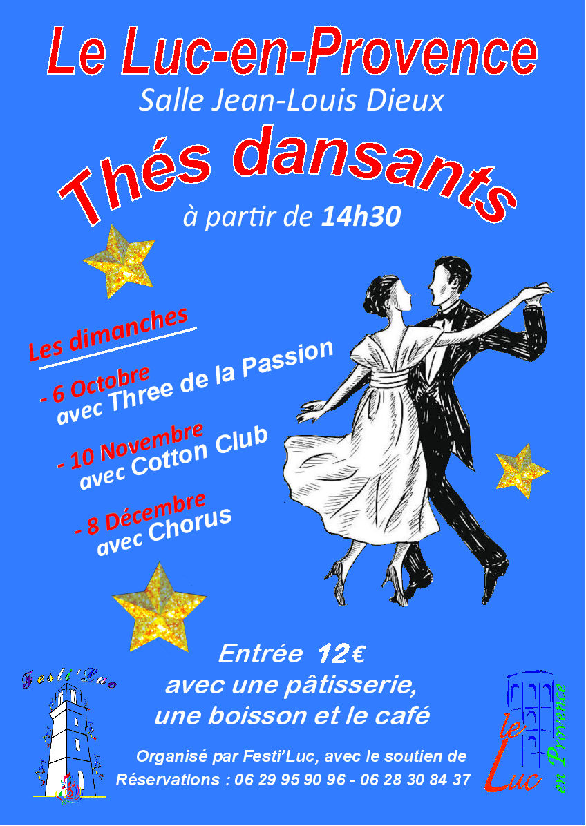 Dimanche 10 novembre – Thé dansant