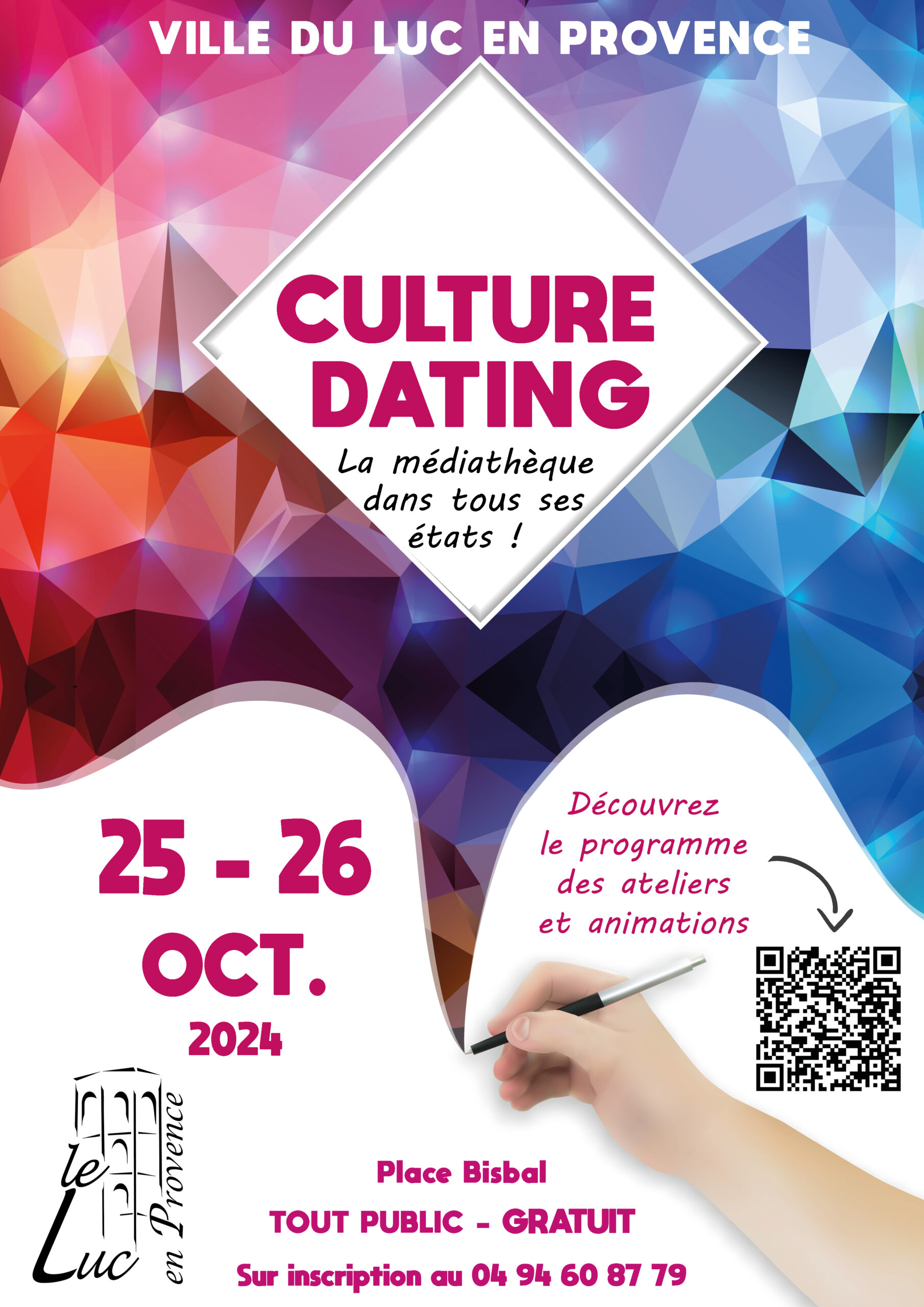 Les 25 et 26 octobre – Culture dating