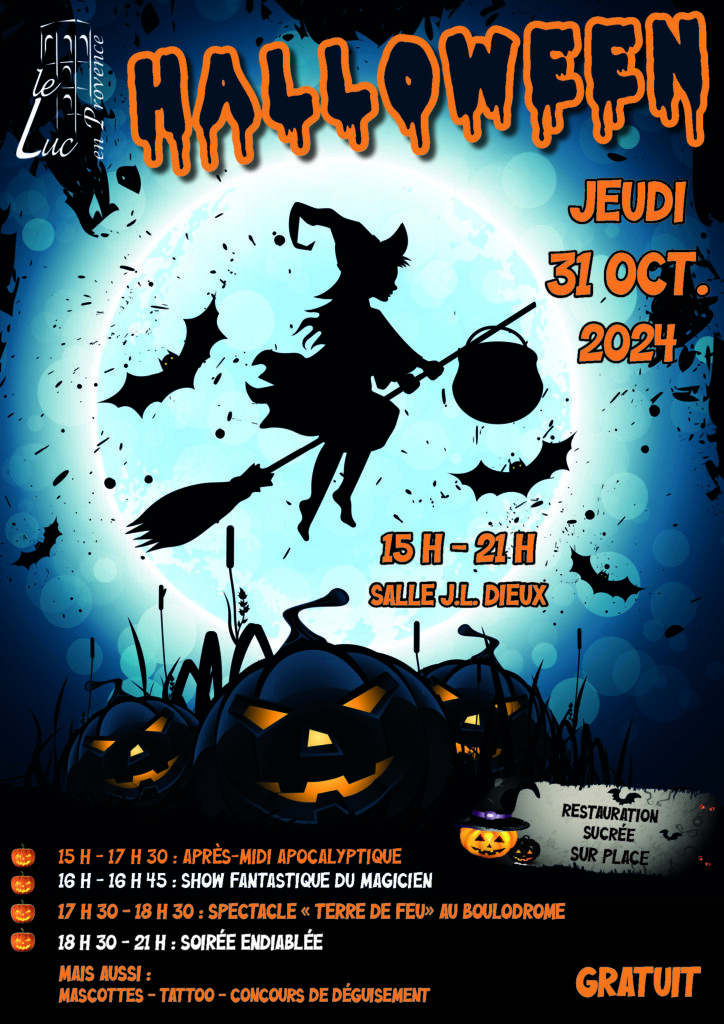 Jeudi 31 octobre – Halloween