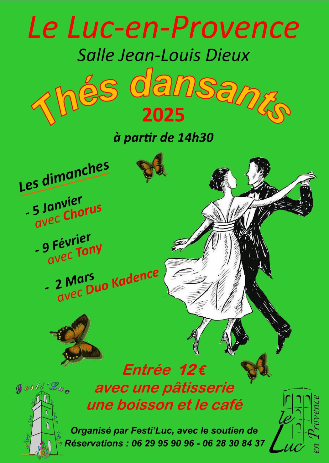 Dimanche 5 janvier – Thé dansant