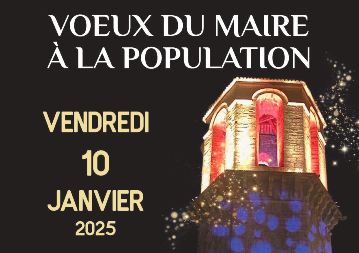 VOEUX À LA POPULATION (10 JANVIER 2025)