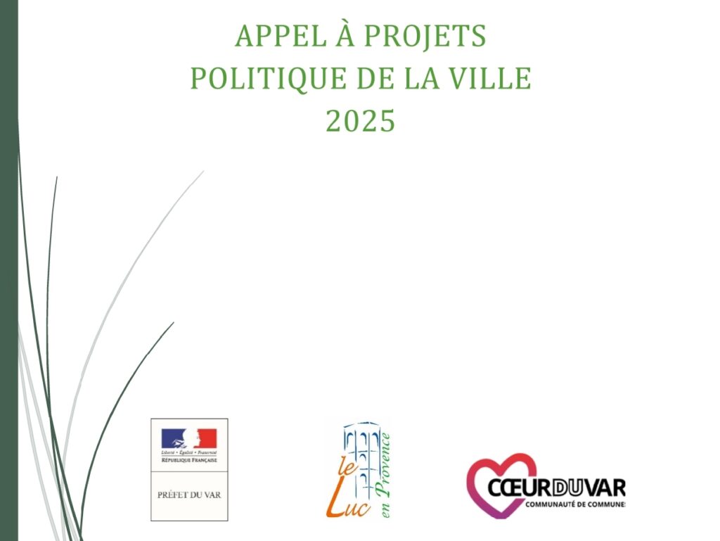 POLITIQUE DE LA VILLE : APPEL À PROJETS 2025