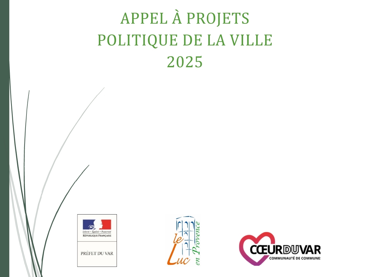 POLITIQUE DE LA VILLE : APPEL À PROJETS 2025